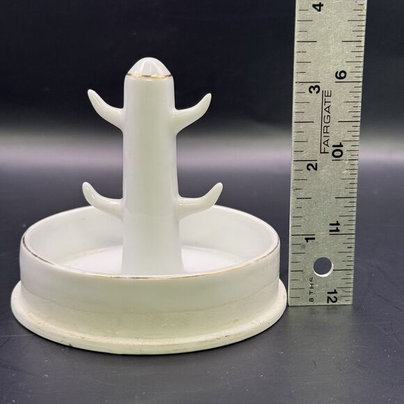 vintage porcelain ring holder dish - Picture 6 of 6